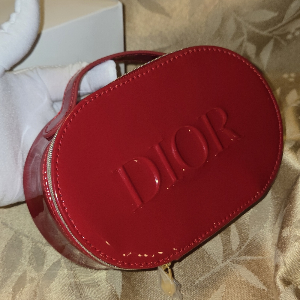 Dior Red Patent Leather Women's Bag